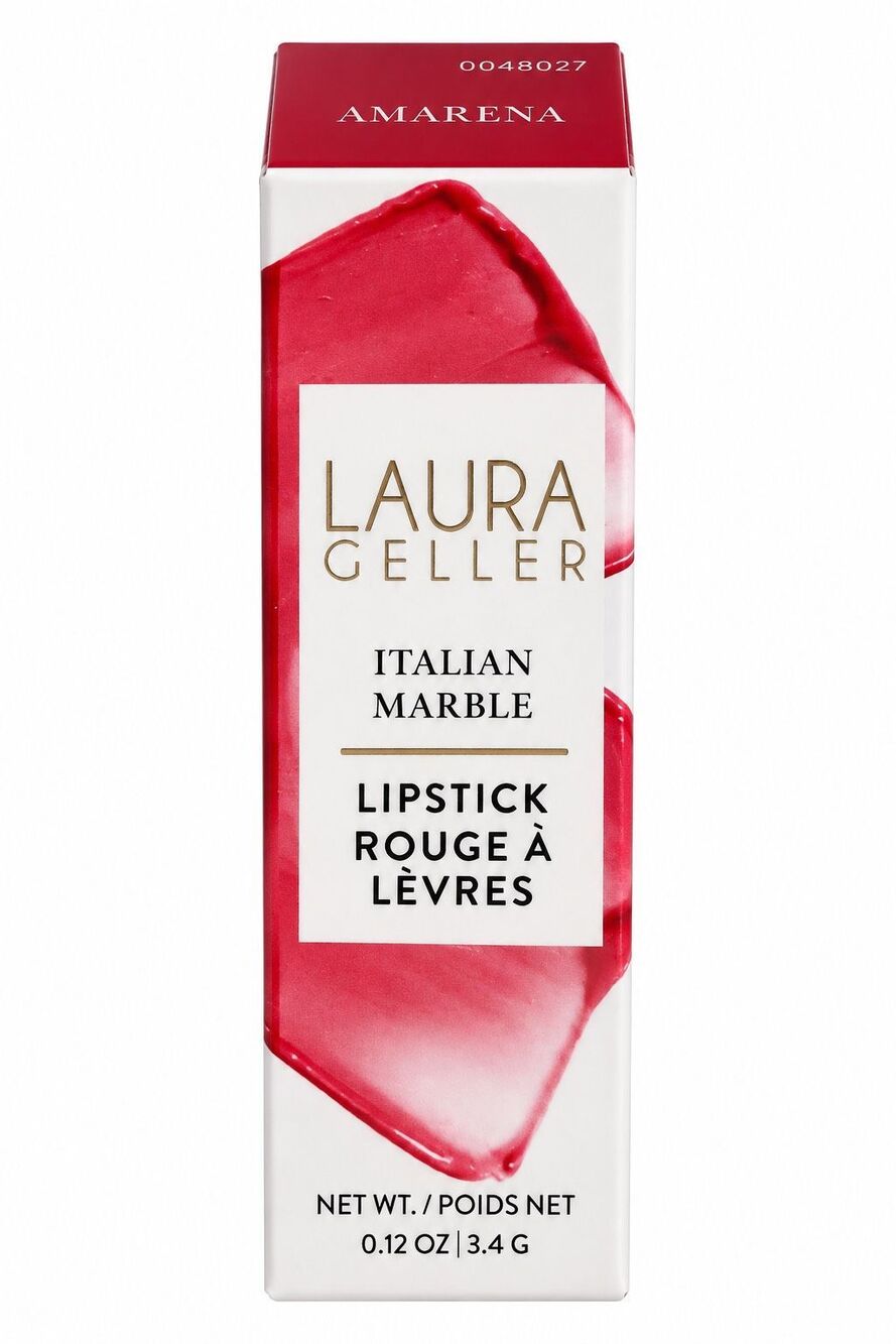Laura Geller Italian Marble Lipstick Amarena 0.12 oz 3.4g New in Box